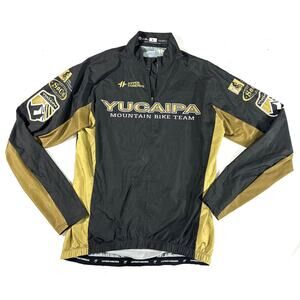 Hyperthreads Yucaipa Mountain Bike Team Cycling Jacket Men’s L Full Zip
